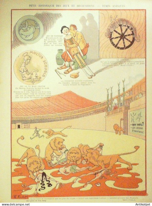 Le Rire 1902-12-29 # 424 Journal humoristique Ed.Originale Camille Pelletan