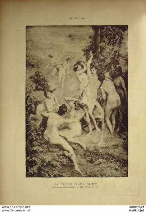 Gil Blas 1893 n°47 Paul VERLAINE Jules RICARD Anna THIBAUT Léon MONTJOYEUX Jules RICARD
