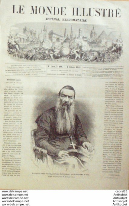 Le Monde illustré 1862 n°286 Algérie Blidah Alger Londres Opera Paris
