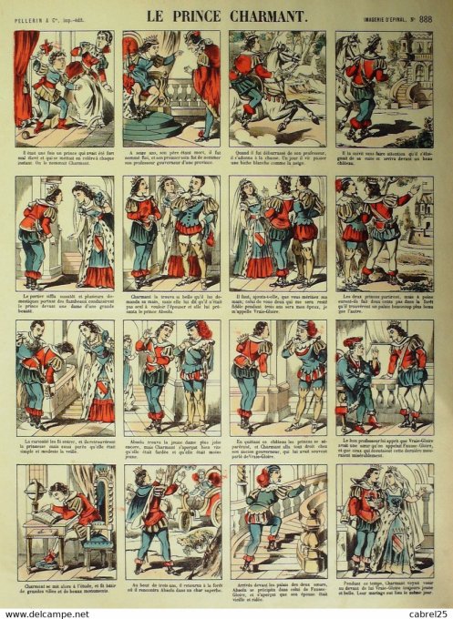 Le Prince Charmant (Pellerin d'epinal)