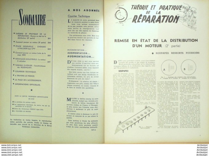 R.T Automobile Chenard & Walcker type CPV12 Rosengart 1950