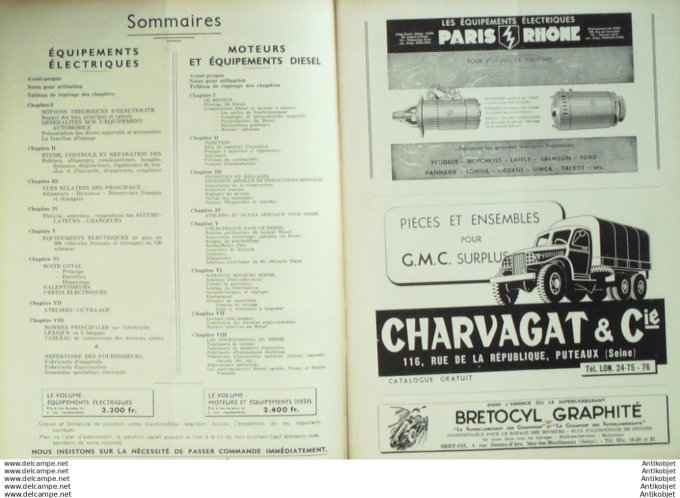 R.T Automobile Chenard & Walcker type CPV12 Rosengart 1950