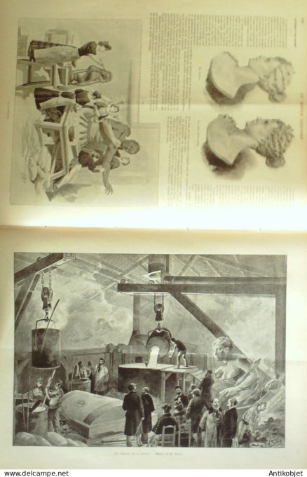 Le Monde illustré 1897 n°2106 Porquerolles (83) Madagascar Antatsimo Orange (84) Valence (26)