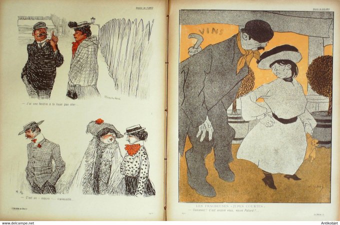 L'Assiette au beurre 1903 # 113 La Police II Willette Galanis Fourment