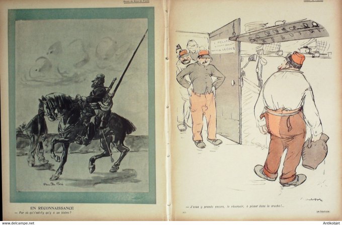 L'Assiette au beurre 1906 # 281 Les Réservoirs Poulbot