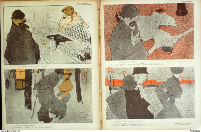 L'Assiette au beurre 1903 # 113 La Police II Willette Galanis Fourment
