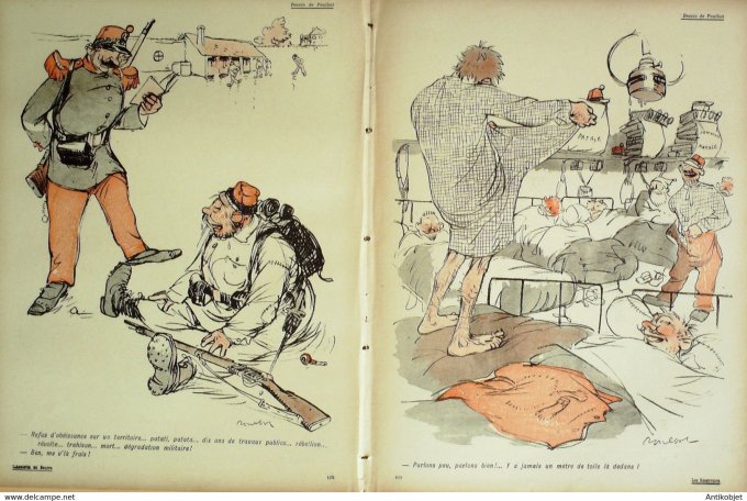 L'Assiette au beurre 1906 # 281 Les Réservoirs Poulbot