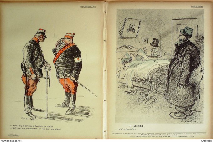 L'Assiette au beurre 1906 # 281 Les Réservoirs Poulbot