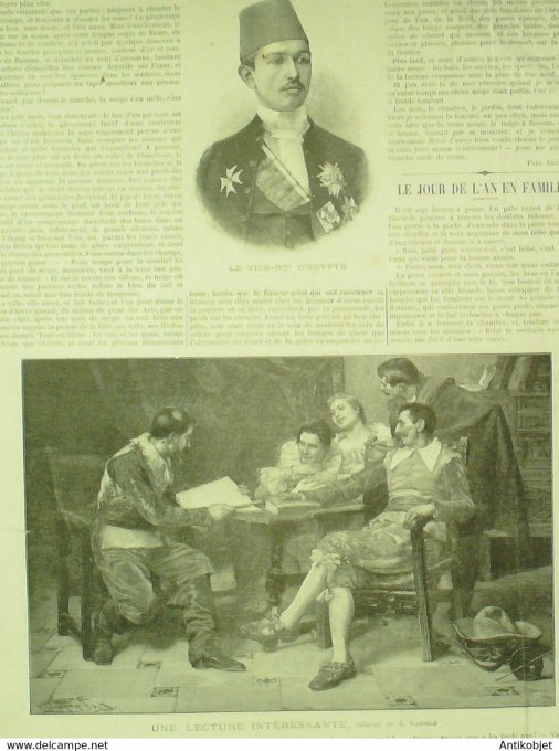 Soleil du Dimanche 1895 n° 4 Duc de Bragance de Bretagne Vélocipédie
