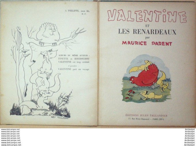 Valentine & les renardeaux (Parent Edit Tallandier) El 1950