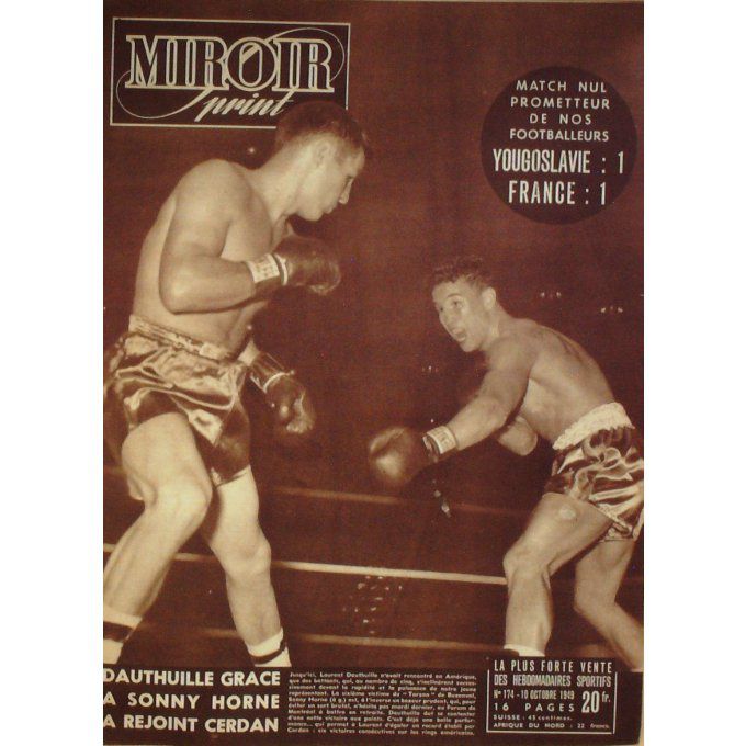 Miroir Sprint 1949 #  174 10 Oct Skena Medina Sommer Piel Horne Cerdan Barthelemy