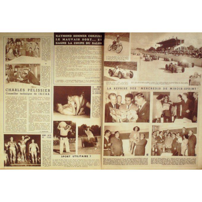 Miroir Sprint 1949 #  174 10 Oct Skena Medina Sommer Piel Horne Cerdan Barthelemy