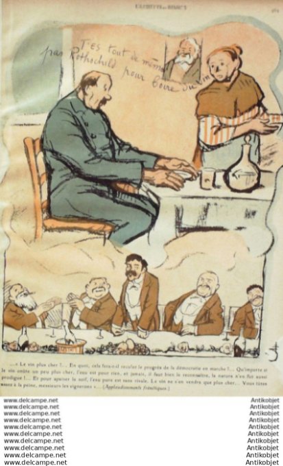 L'Assiette au beurre 1910 # 498 Le Banquet de l'Apaisement Radiguet