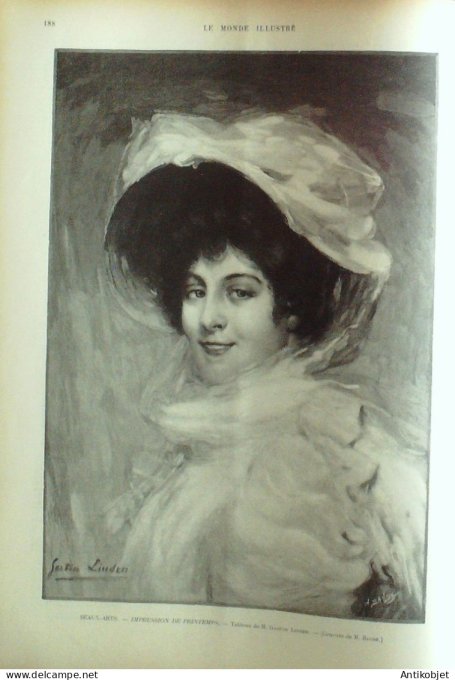 Le Monde illustré 1898 n°2136 Metz (57) Rome Léon XIII Serbie  Belgrade