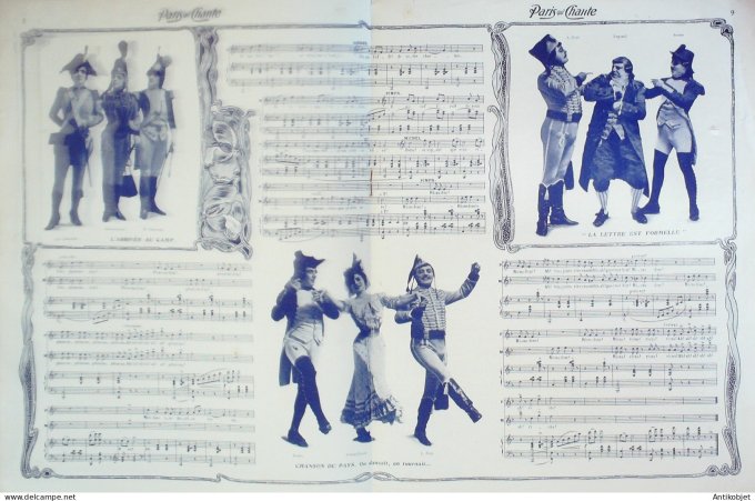 Paris qui chante 1904 #89 Simon-Girard P'Tit Riot Raoult Muffat Fanfan la-Tulipe
