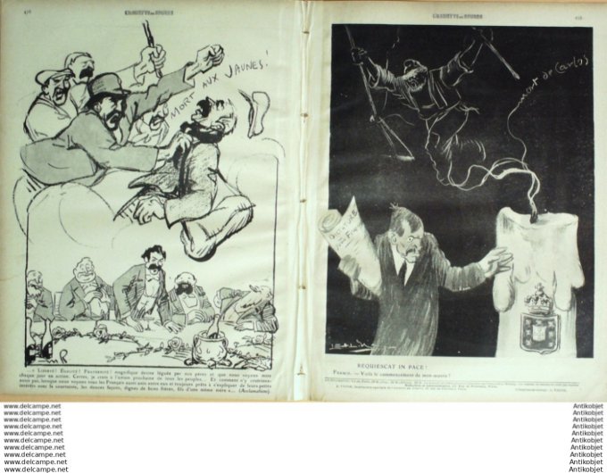 L'Assiette au beurre 1910 # 498 Le Banquet de l'Apaisement Radiguet