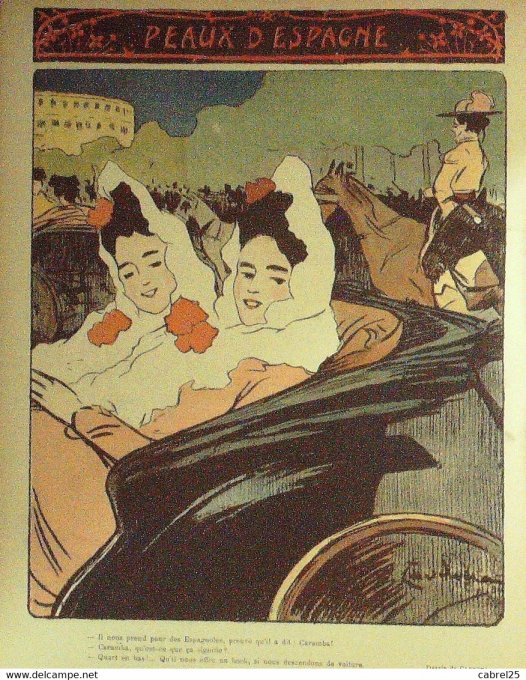 Le Rire 1902 n°414 Grandjouan Métivet Léandre Cardona Jeanniot