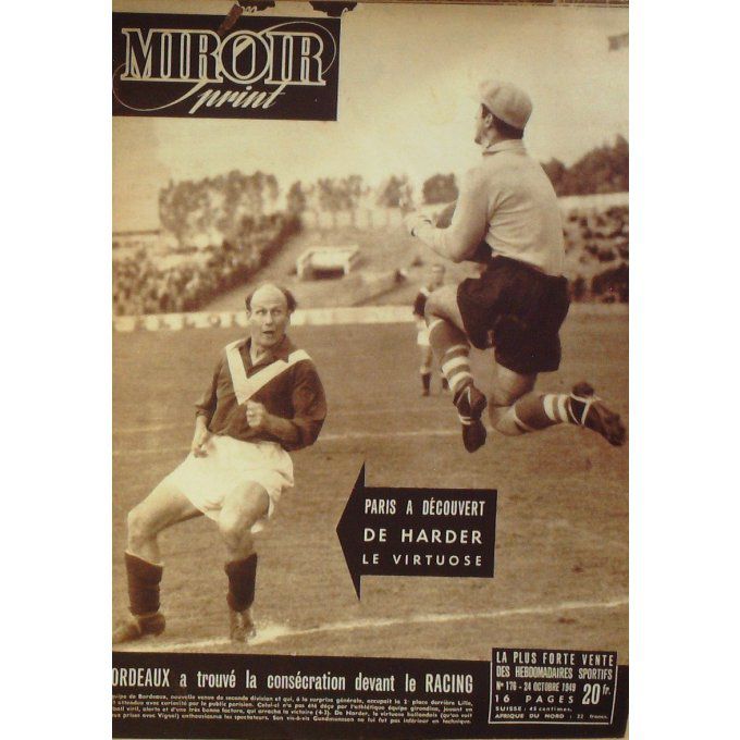 Miroir Sprint 1949 n° 176 24/10 MONTANE RACING COPPI MEAD MILOUD HERMAL MOUGIN