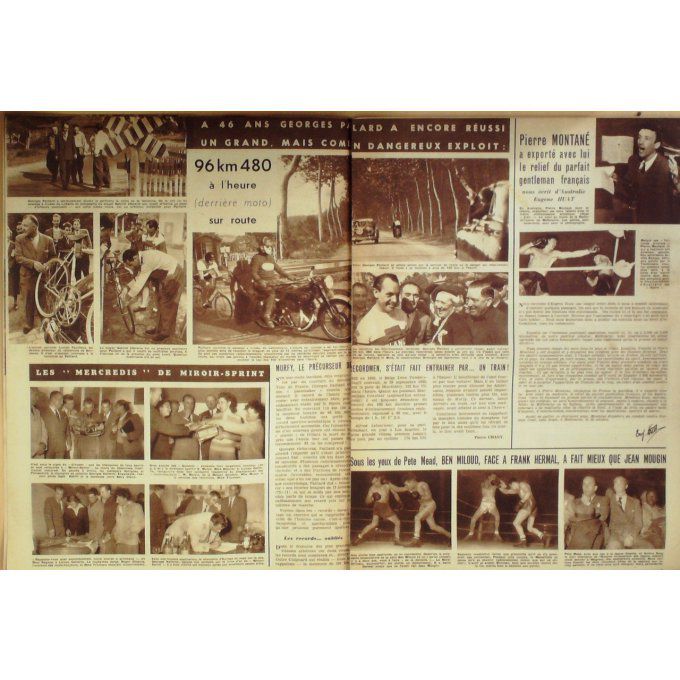 Miroir Sprint 1949 #  176 24 Oct Montane Racing Coppi Mead Miloud Hermal Mougin