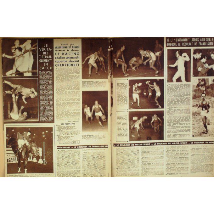 Miroir Sprint 1949 #  176 24 Oct Montane Racing Coppi Mead Miloud Hermal Mougin