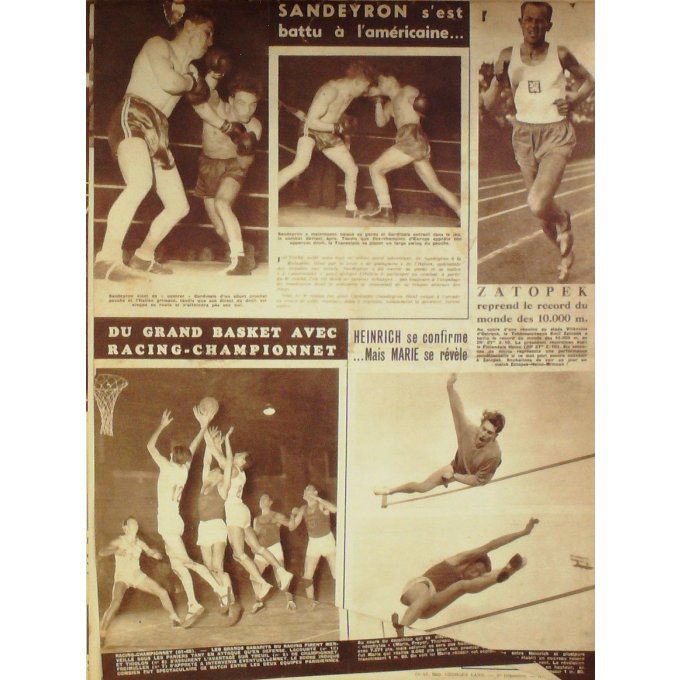 Miroir Sprint 1949 #  176 24 Oct Montane Racing Coppi Mead Miloud Hermal Mougin