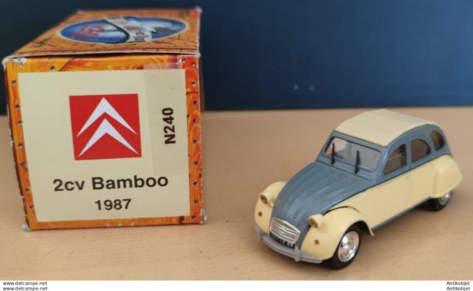 Citroen 2cv Bamboo 1987 Norev 1:43