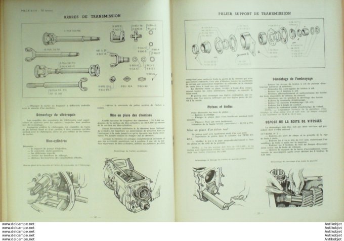 R.T Automobile Mack 10T Berliet Mder 32 # 1948
