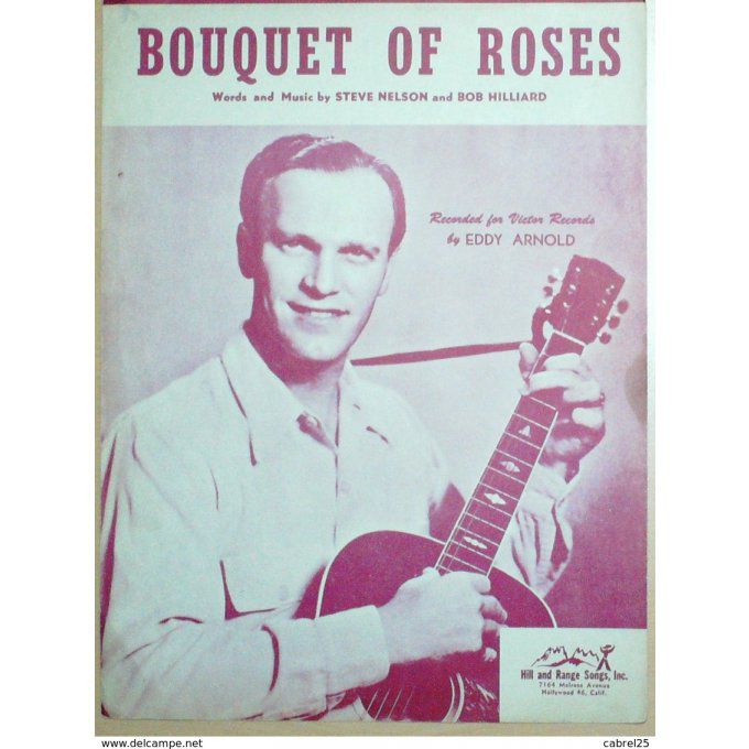 ARNOLD EDDY-BOUQUET of ROSES-1948