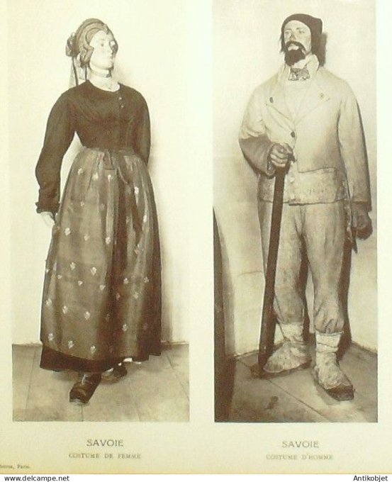 Auvergne-Rhône-Alpes Savoie (74) Paysans  par Ch.Massin XXème