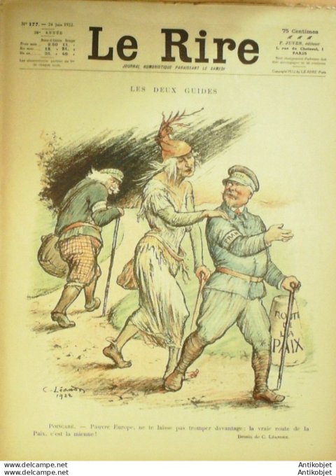 Le Rire 1922-06-24 # 177 Journal humoristique Ed.Originale Bavards