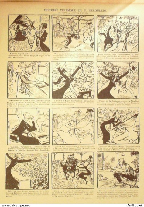 Le Rire 1899-03- 4 # 226 Journal humoristique Ed.Originale Emile Loubet