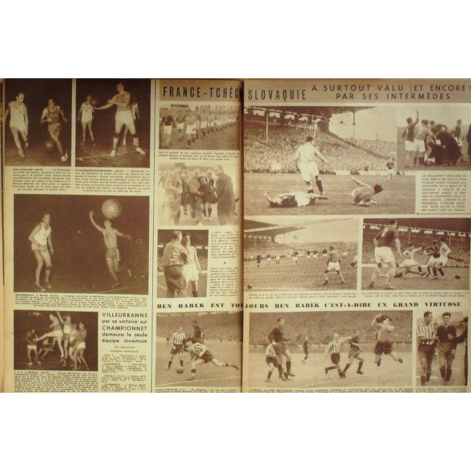 Miroir Sprint 1949 #  179 14 Nov Jany Aboue Raadik Coppi Rey France Tchecoslovaquie