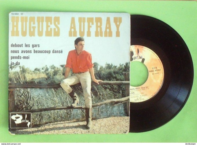 Aufray Hugues 45T EP  Debout les gars 1964