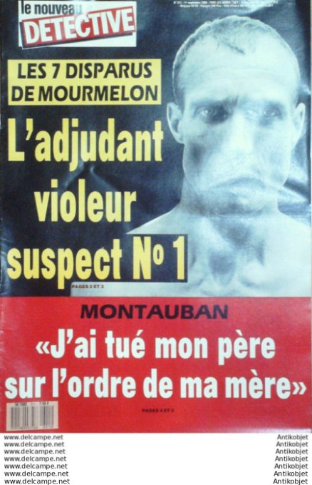 Détective 1988 # 311 Montauban Mourmelon Cambrai Albertville Nantes Perpignan