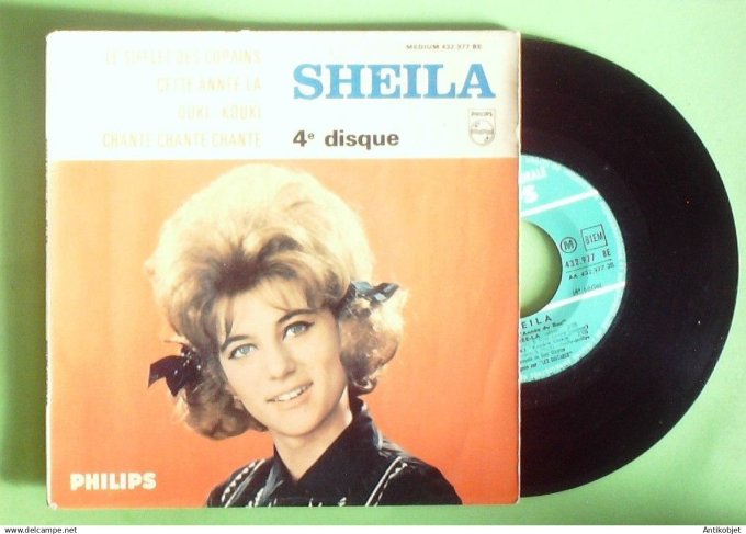Sheila 45T EP Le sifflet des copains