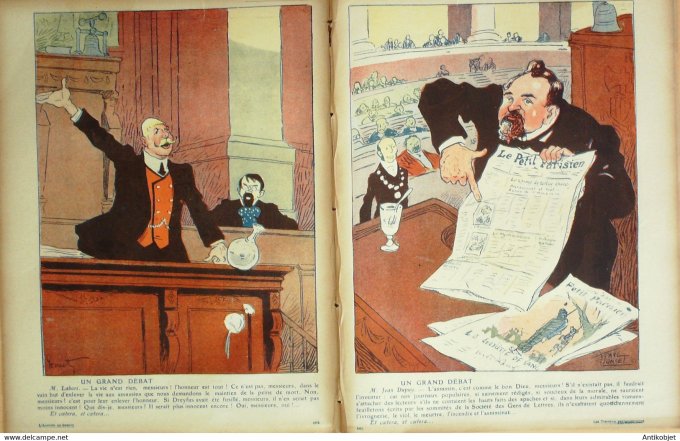 L'Assiette au beurre 1908 n°400 Travaux parlementaires Ostoya Villemot