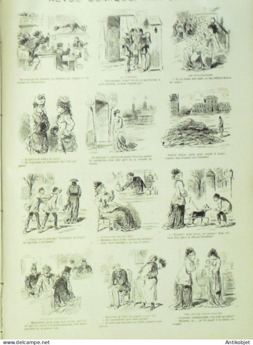 Le Monde illustré 1878 n°1132 Champigny (94) Folkestone paquebot allemand Pomerania