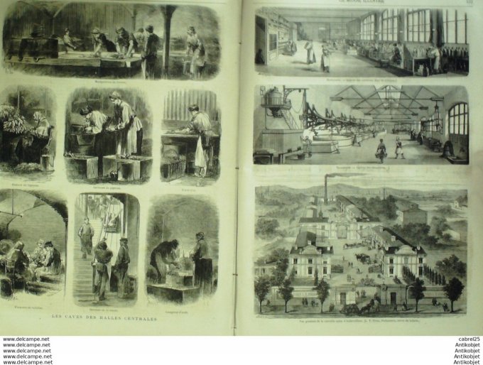 Le Monde illustré 1869 n°658 Turquie Constantinople Algérie Oran Angleterre Londres Blackfriars Aube