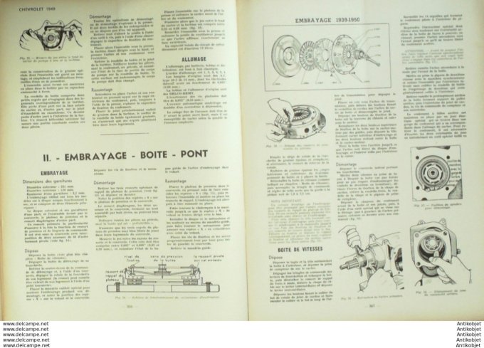 R.T Automobile Chevrolet Delahaye Panhard Dyna Rochester Autopulse 52 # 1950