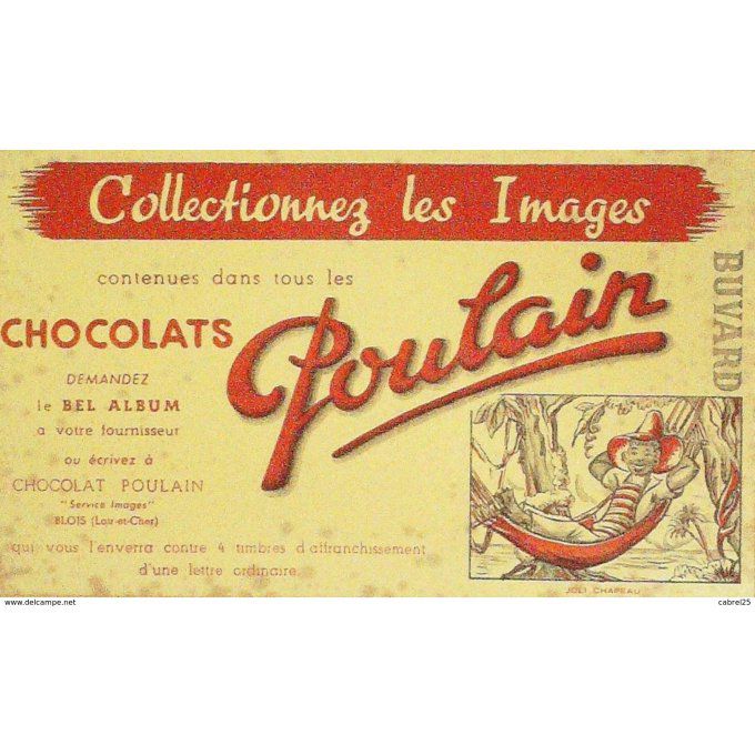 Buvard POULAIN Chocolaterie