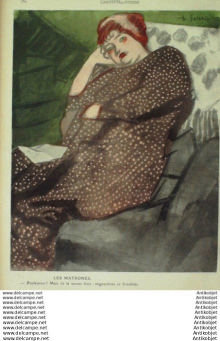 L'Assiette au beurre 1910 # 517 Le Recensement Galanis