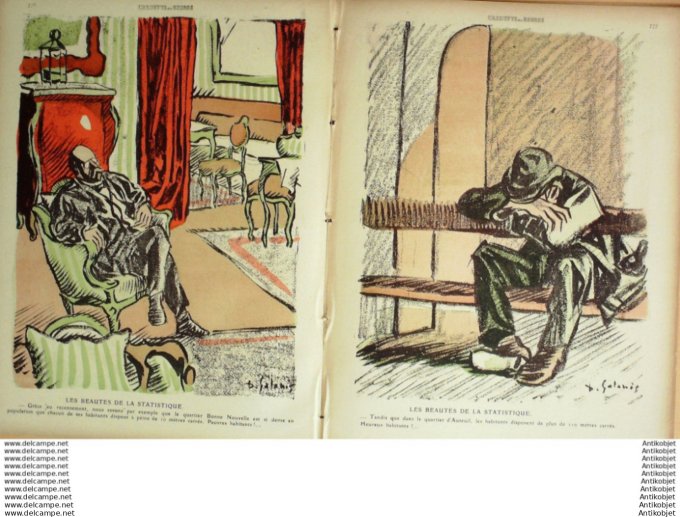 L'Assiette au beurre 1910 # 517 Le Recensement Galanis