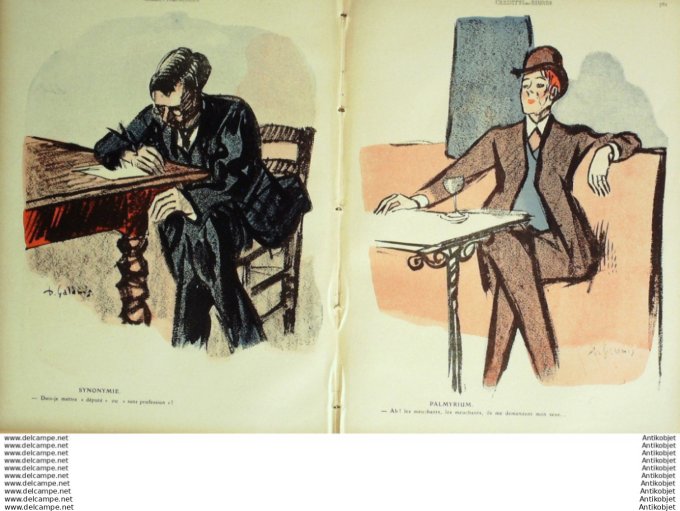 L'Assiette au beurre 1910 # 517 Le Recensement Galanis