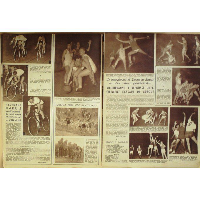 Miroir Sprint 1949 n° 181 28/11 GAVILAN/DAUTHUILLE/DEMPSEY/PACINI/VAN DAM HARRIS