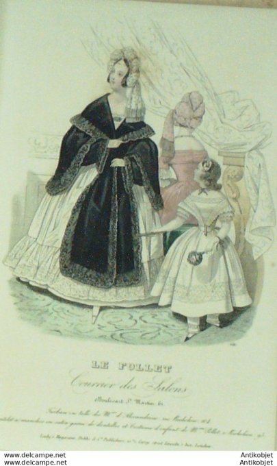 Le Follet 1841 # 642 Mantelat costume d'enfant