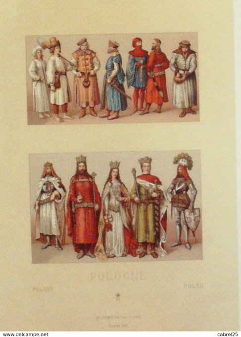 Pologne CRACOVIE Vladislas JAGELLON Hedvige d'Anjou Kasimir le GRAND