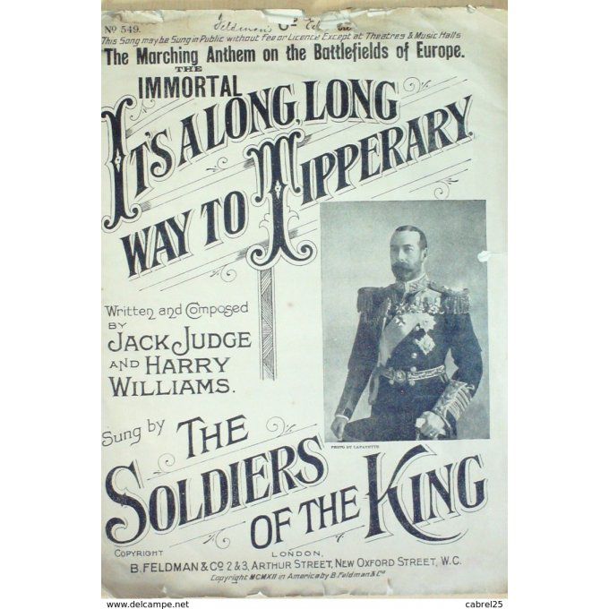 Jack Judge/Harry Williams Piano 1900