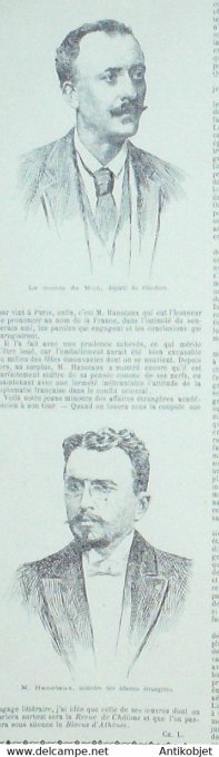 Soleil du Dimanche 1897 n°16 oeufs de Pâques Comte de Mun (29) Grèce Crête