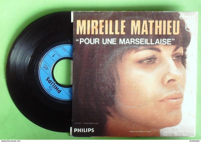 Mathieu Mireille 45T SP Addio 1975