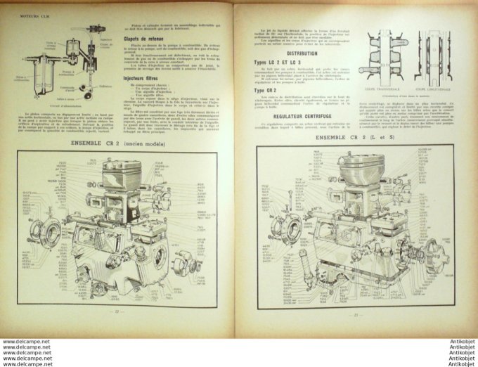R.T Automobile Bernardet Violet voiturette Warner moteur CLM 29 # 1948
